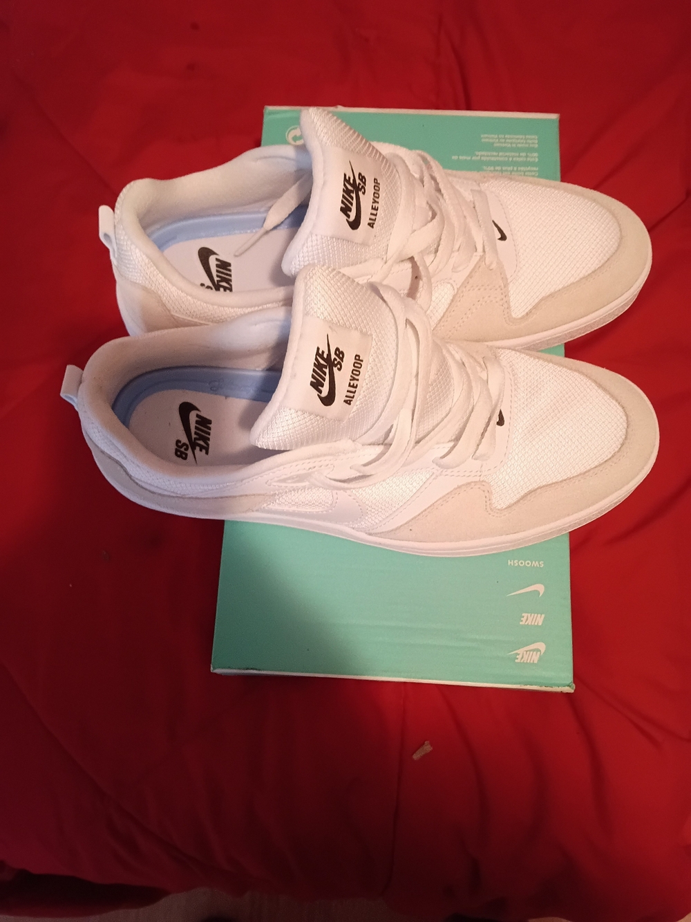 Nike Men’s White Skateboarding Sneakers - Casual Athletic Shoes